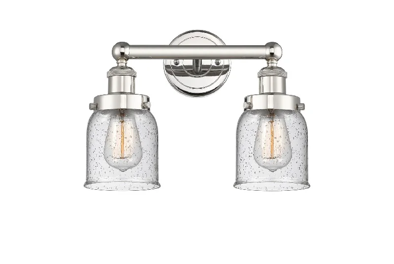 Industrial Lighting for Woodworking FactoriesEdison Two Light Bath Vanity