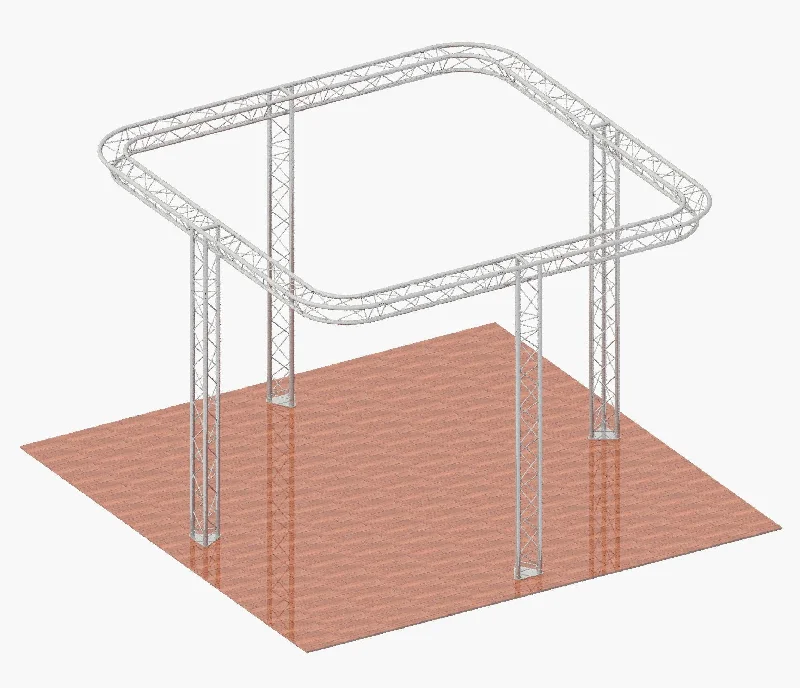 Track lighting for highlighting kitchen cabinetsLighting Truss (For a 4m x 4m floor area)
