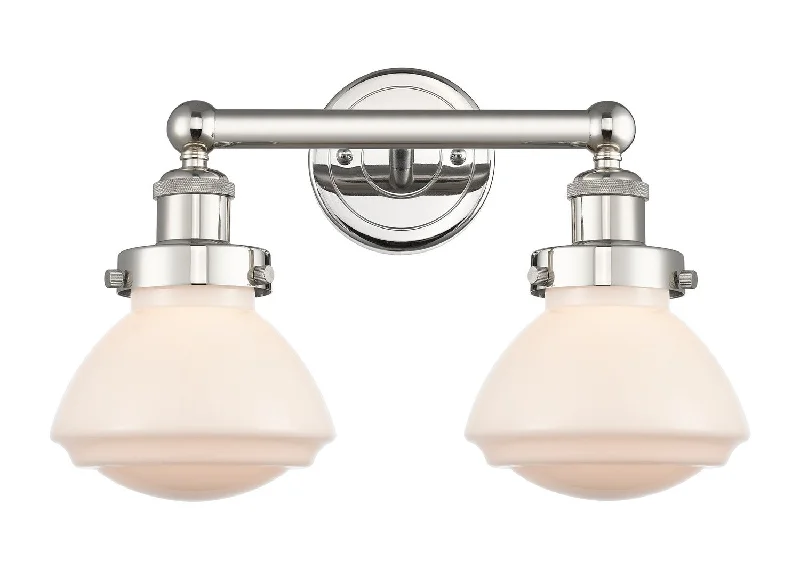 Industrial Lighting for Furniture FactoriesEdison Two Light Bath Vanity