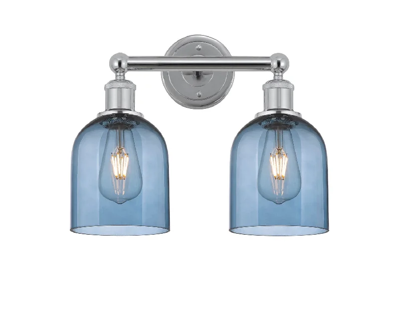Industrial Lighting for Woodworking FactoriesEdison Two Light Bath Vanity