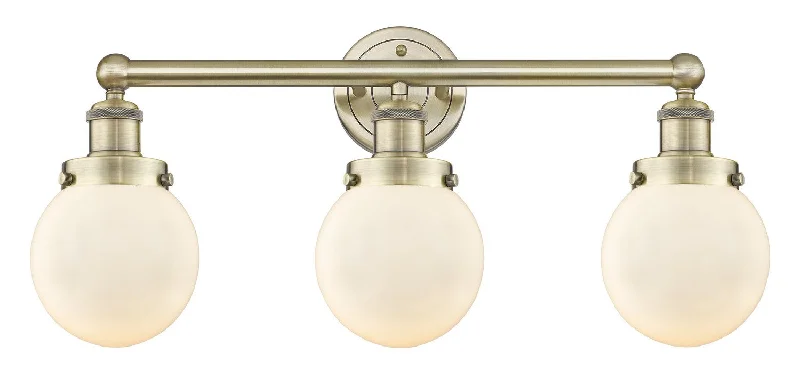 Durable Industrial Lighting for Harsh EnvironmentsEdison Three Light Bath Vanity