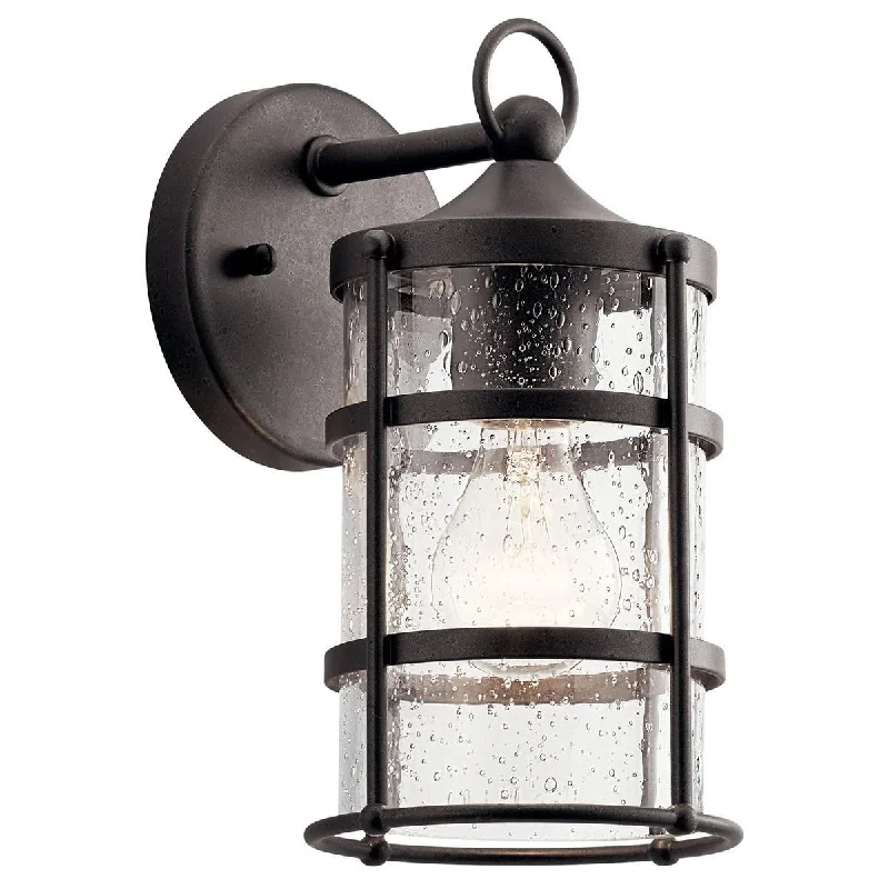 Industrial Lighting for Electronics ManufacturingMill Lane 10 in. Outdoor Wall Light Anvil Iron Finish