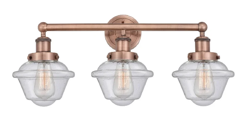 Energy - Efficient Industrial Lighting for Cost - SavingsEdison Three Light Bath Vanity