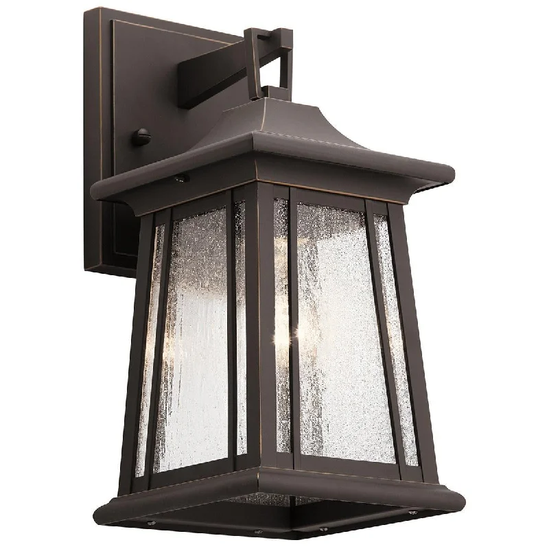 Industrial Ceiling - Mounted Lighting for Assembly PlantsTaden 13 in. Outdoor Wall Sconce Rubbed Bronze Finish
