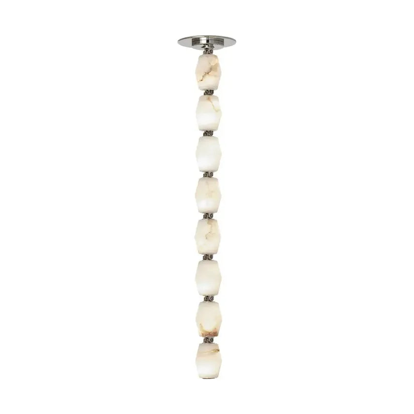 Track lighting with a chunky, bold designCollier Alabaster 24 Pendant