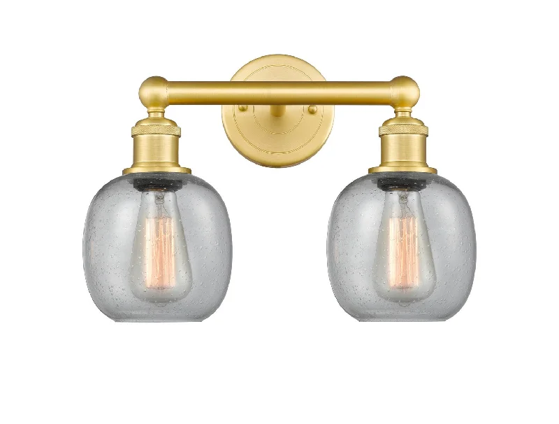 Industrial Exit Sign Lighting for Quick EvacuationEdison Two Light Bath Vanity
