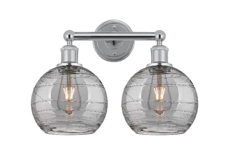 Industrial Ceiling - Mounted Lighting for Assembly PlantsDowntown Urban Two Light Bath Vanity