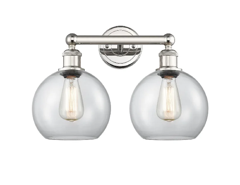 Industrial Lighting for Woodworking FactoriesDowntown Urban Two Light Bath Vanity