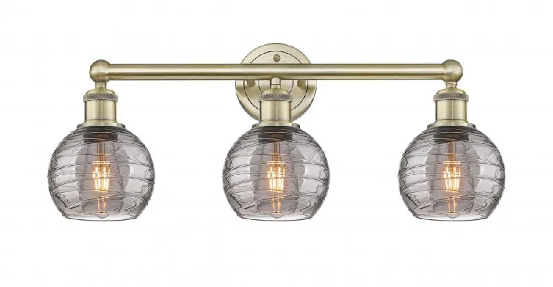 Energy - Efficient Industrial Lighting for Cost - SavingsEdison Three Light Bath Vanity