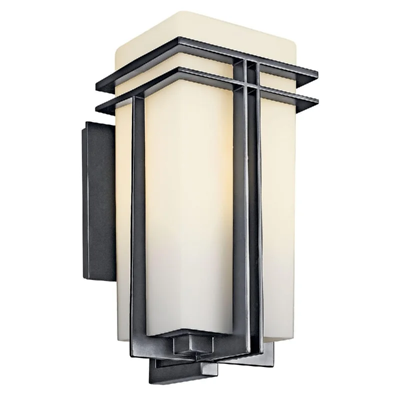 Durable Industrial Lighting for Harsh EnvironmentsTremillo 17 in. Outdoor Wall Sconce Black Finish