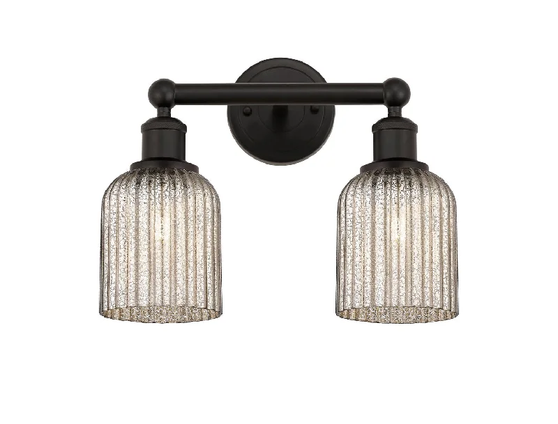 Industrial Lighting with High CRI (Color Rendering Index) for True Color PerceptionEdison Two Light Bath Vanity
