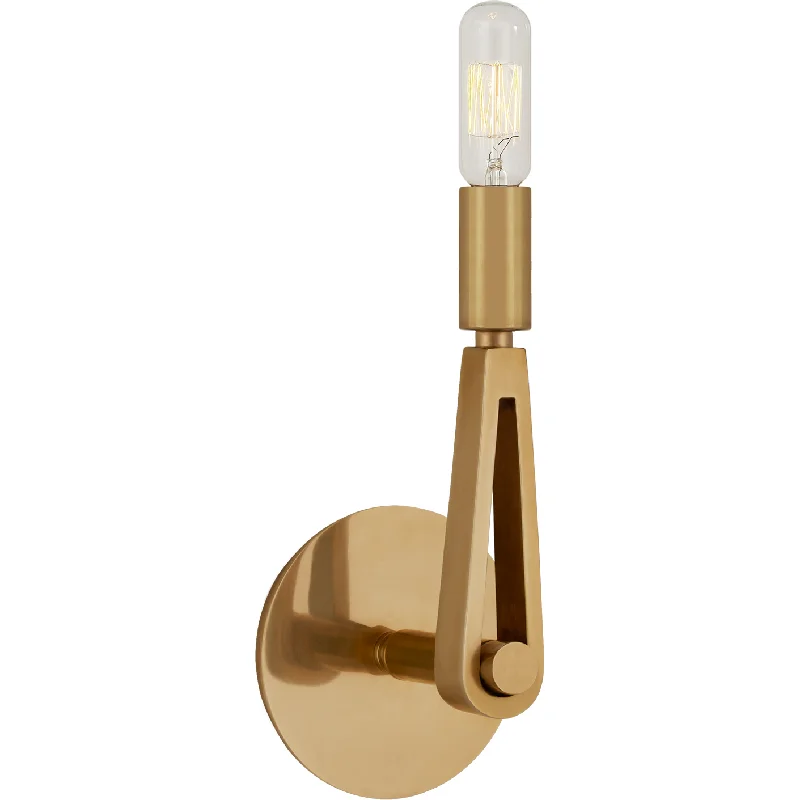 Track lighting with a sleek profileAlpha Single Sconce