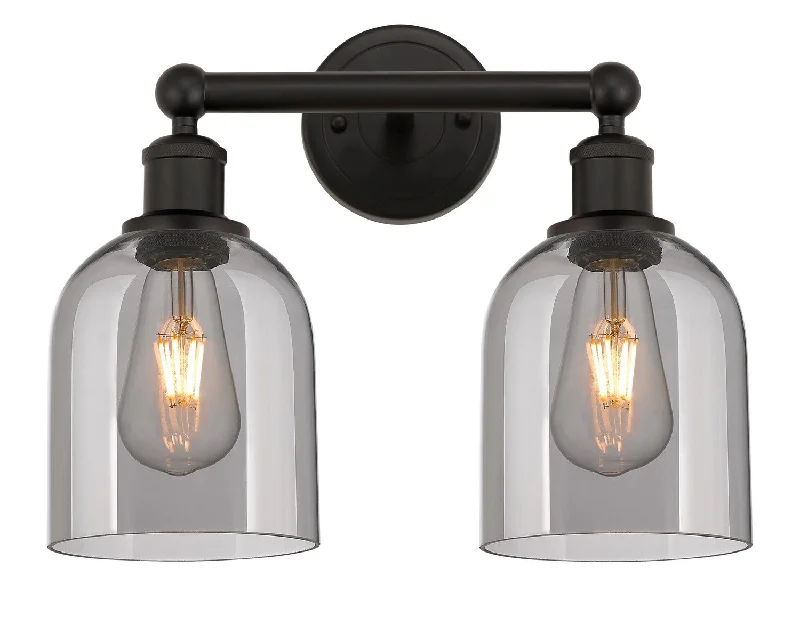 Industrial Exit Sign Lighting for Quick EvacuationEdison Two Light Bath Vanity
