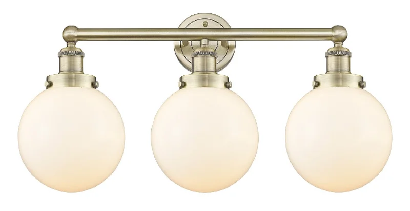 Industrial Lighting for Food Processing FactoriesEdison Three Light Bath Vanity