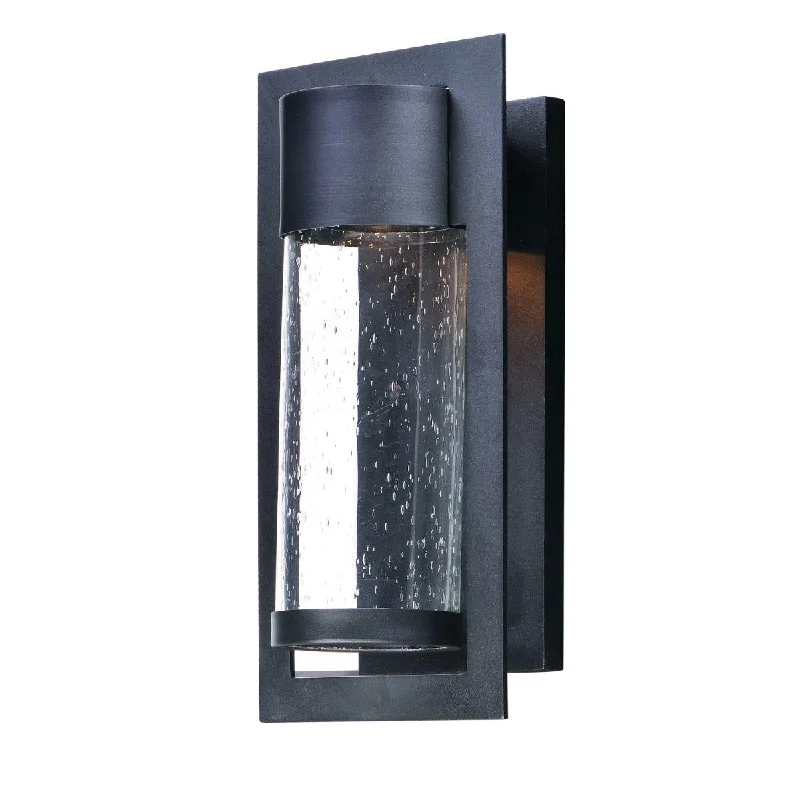 Industrial Emergency Lighting for Safety in FactoriesFocus 15 in. LED Outdoor Wall Sconce 560 Lumens Black Finish