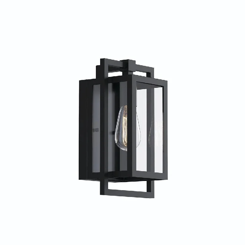 Industrial Lighting for Automotive Manufacturing PlantsGoson 12 in. Outdoor Wall Sconce Black Finish