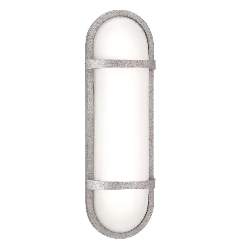 Industrial Exit Sign Lighting for Quick EvacuationOsler 19 In. LED Outdoor Bulkhead Light Silver Finish