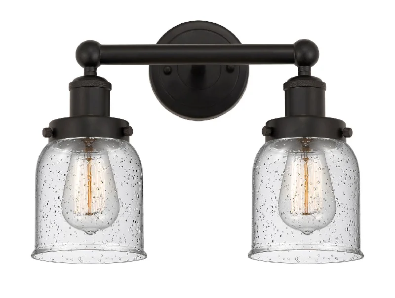 Waterproof Industrial Lighting for Wet AreasEdison Two Light Bath Vanity
