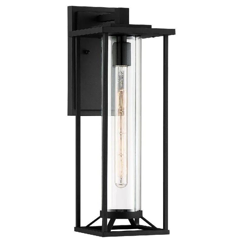 Industrial Flood Lighting for Outdoor Loading DocksTrescott 20 in. Outdoor Wall Lantern Black Finish