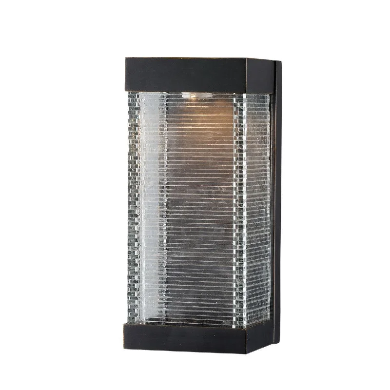 Industrial Lighting for Electronics ManufacturingStackhouse VX 13 in. LED Outdoor Wall Sconce 640 Lumens 3000K Bronze