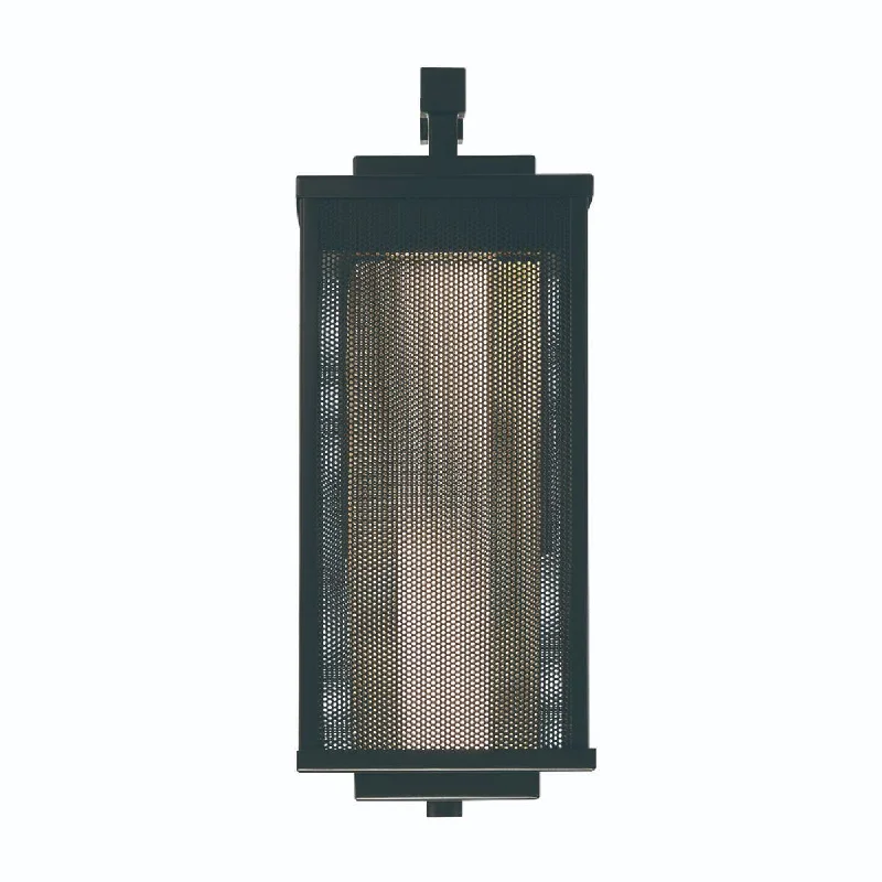 Industrial Lighting with High CRI (Color Rendering Index) for True Color PerceptionBrama 16 In. LED Outdoor Wall Sconce Black Finish