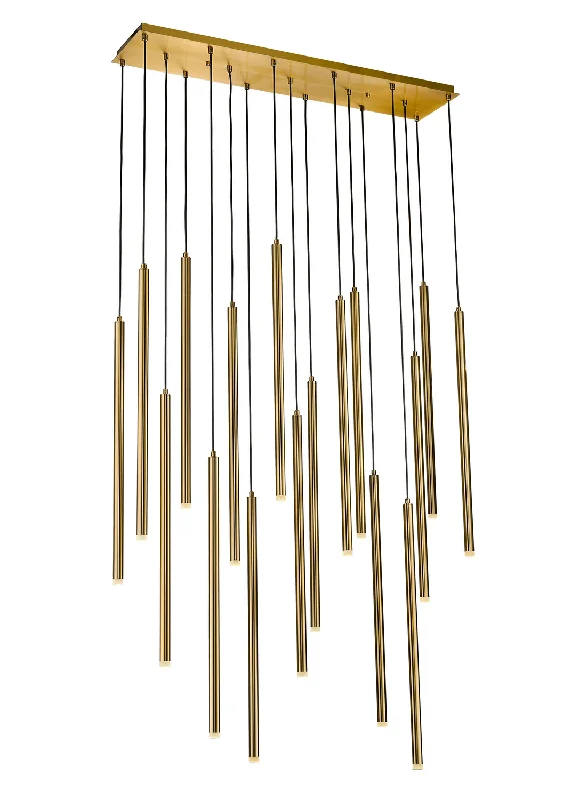 Smart track lighting with voice controlFilmore Linear Multi Light Pendant