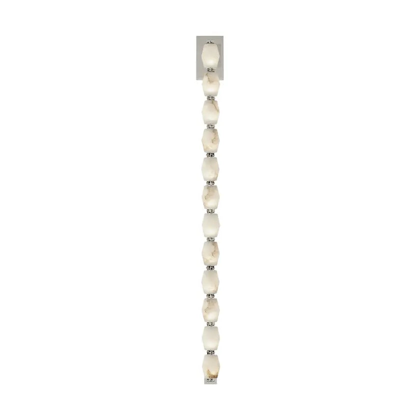 Track lighting with multiple heads for flexibilityCollier Alabaster 40 Sconce