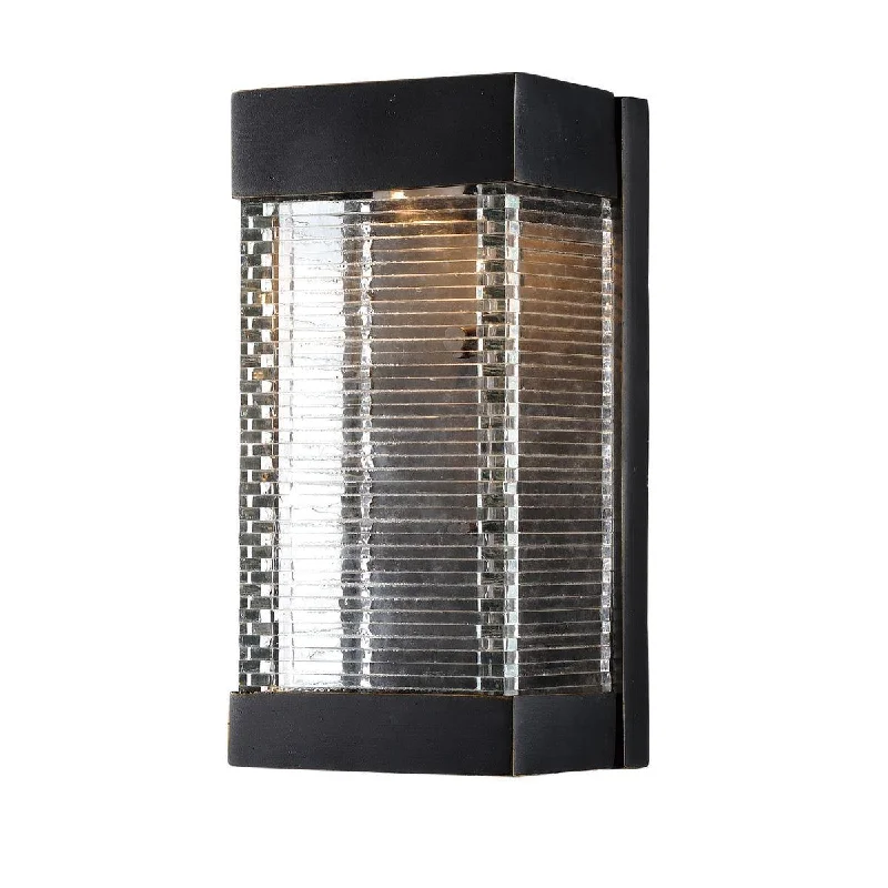 Industrial Wall - Mounted Lighting for Workshop WallsStackhouse VX 10 in. LED Outdoor Wall Sconce 640 Lumens 3000K Bronze