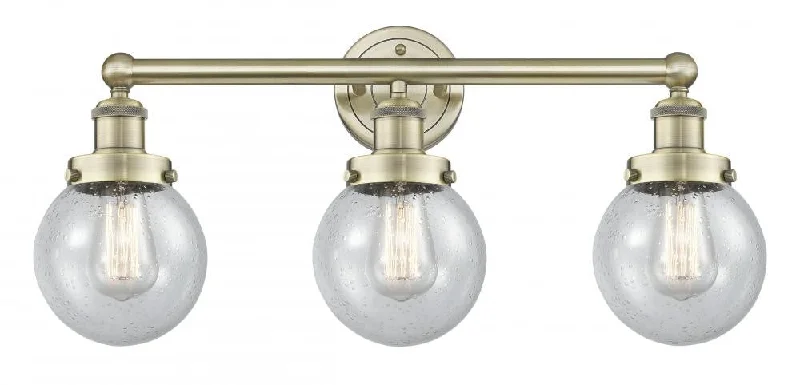Corrosion - Resistant Industrial Lighting for Coastal FactoriesEdison Three Light Bath Vanity