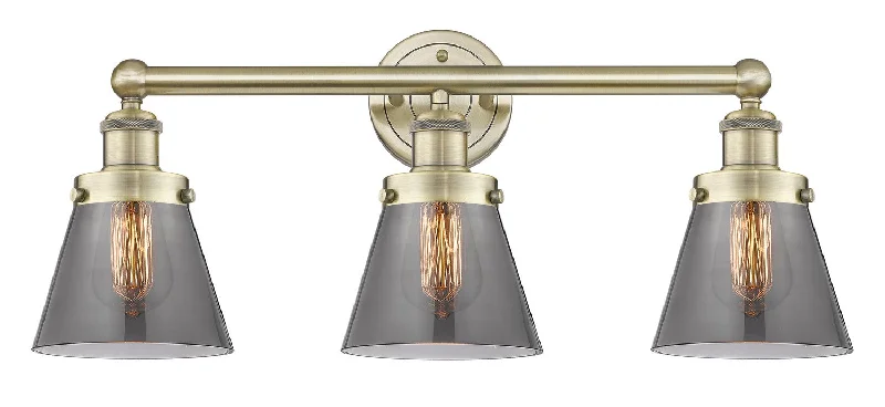 Industrial Lighting for Food Processing FactoriesEdison Three Light Bath Vanity