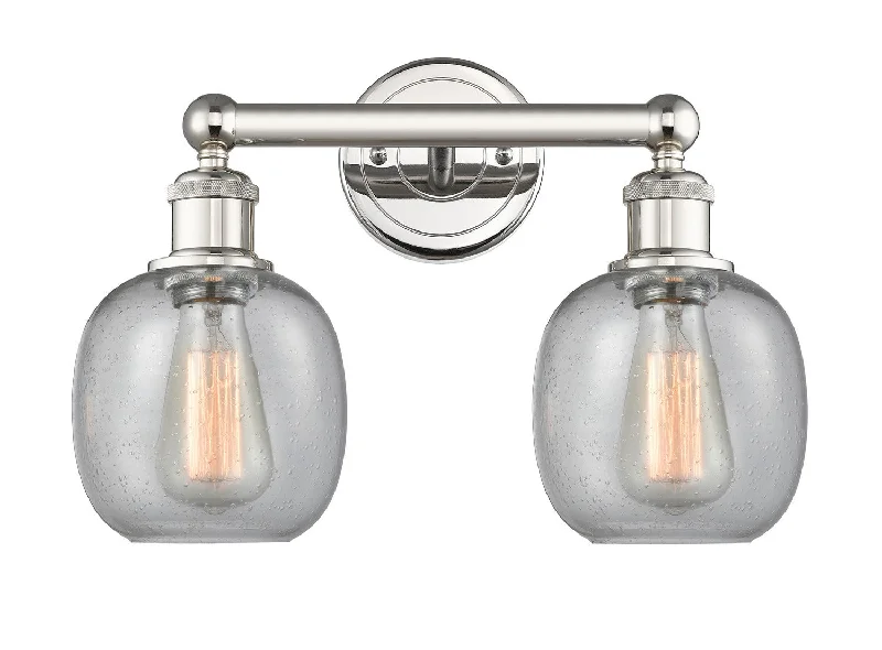 Low - Bay Industrial Lighting Fixtures for Small FactoriesEdison Two Light Bath Vanity
