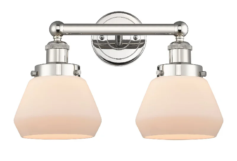 Industrial Lighting for Printing Press FacilitiesEdison Two Light Bath Vanity