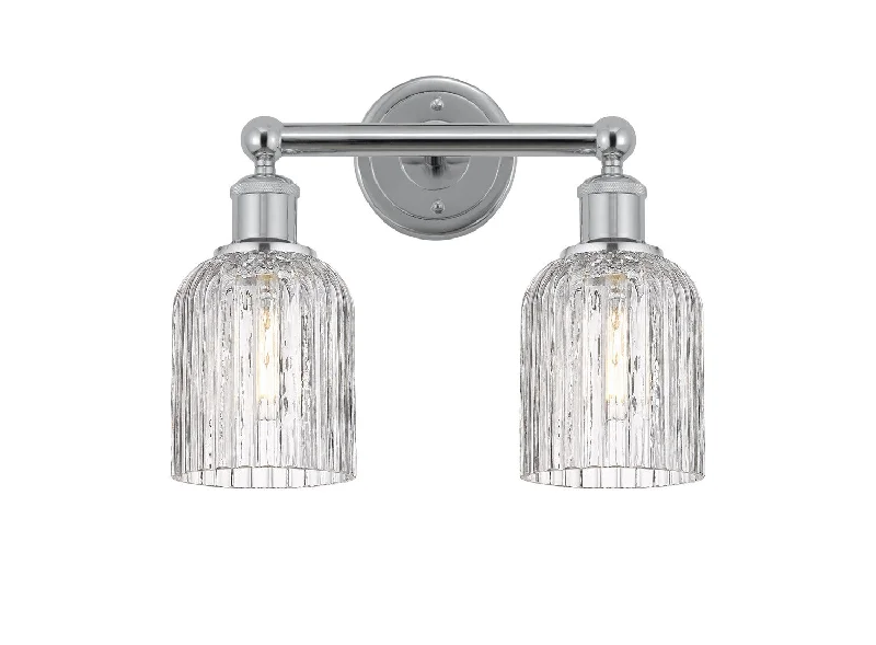 Industrial Lighting for Textile MillsEdison Two Light Bath Vanity
