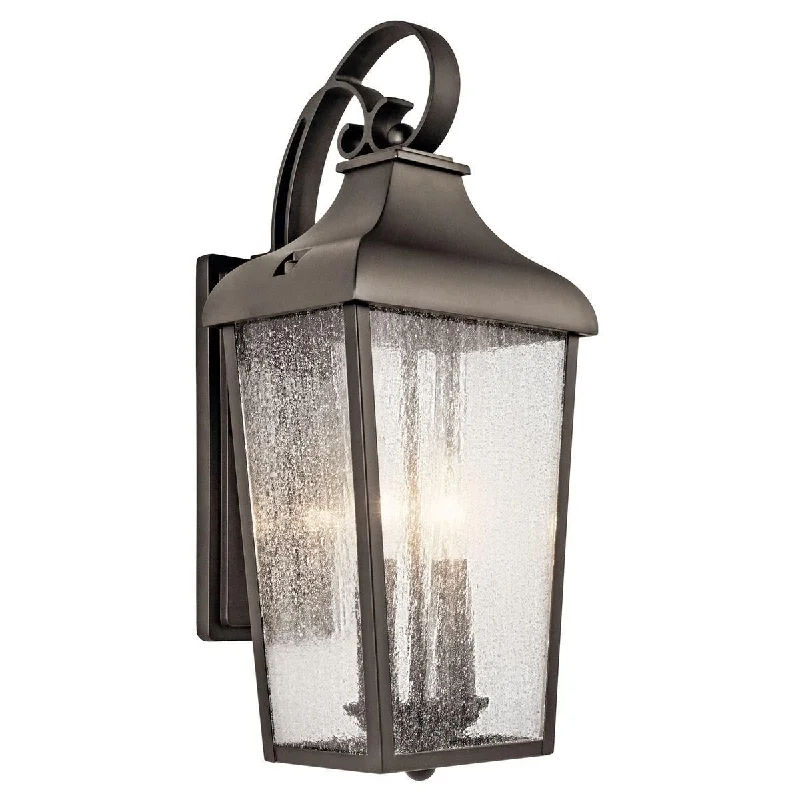 Industrial Lighting for Furniture FactoriesForestdale 19 in. Outdoor Wall Sconce Old Bronze Finish