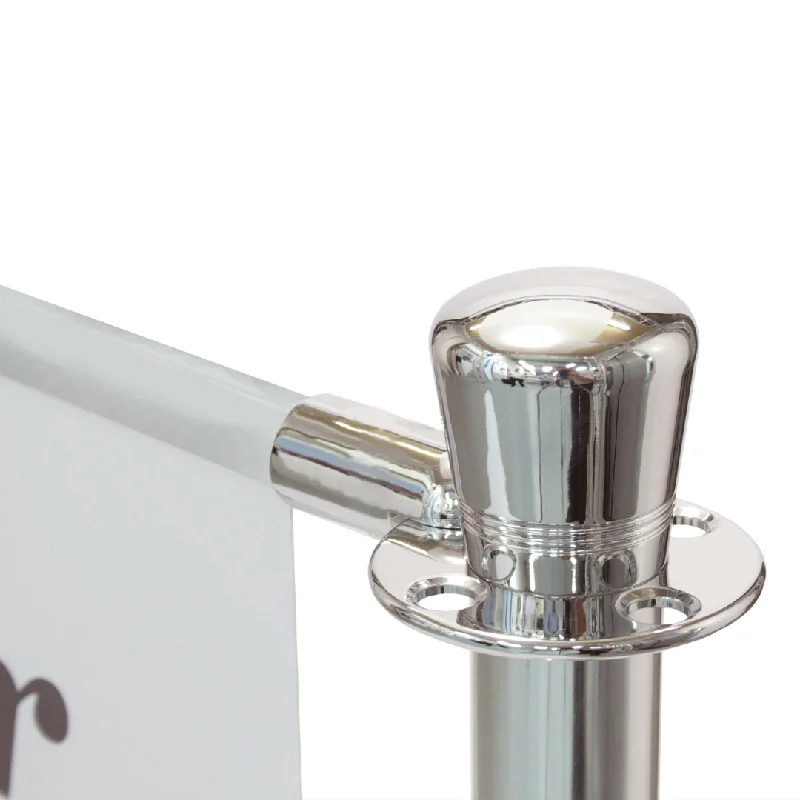 Track lighting with a chunky, bold designCafé Barrier Rails - Alfresco (1200mm-2000mm)
