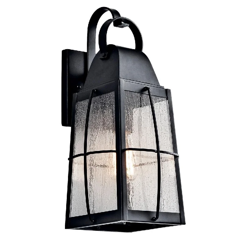 Energy - Efficient Industrial Lighting for Cost - SavingsTolerand 18 in. Outdoor Wall Light Black Finish