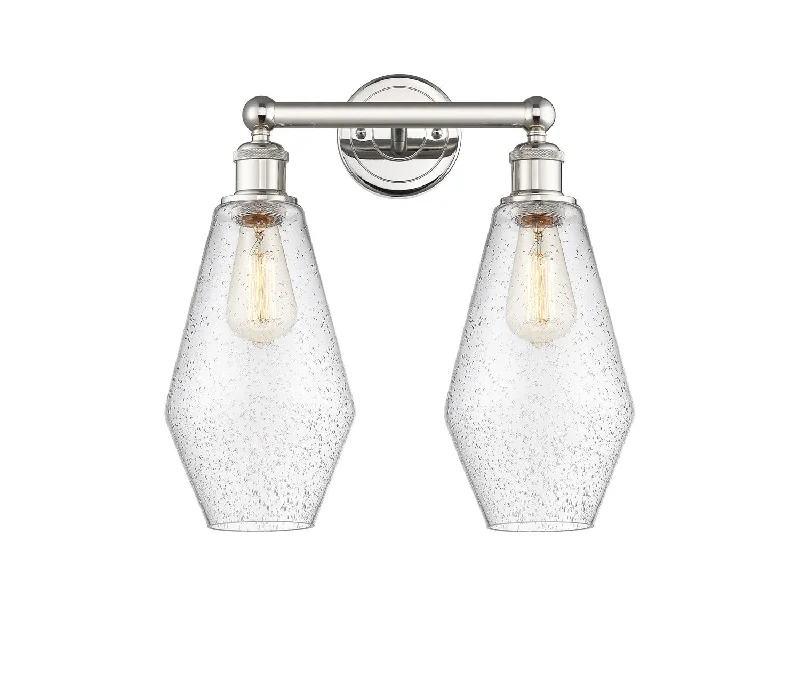 Industrial Lighting with High CRI (Color Rendering Index) for True Color PerceptionDowntown Urban Two Light Bath Vanity