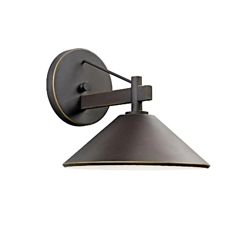Shock - Resistant Industrial Lighting for Vibrating Machinery AreasRipley 10 in. Outdoor Barn Light Old Bronze Finish