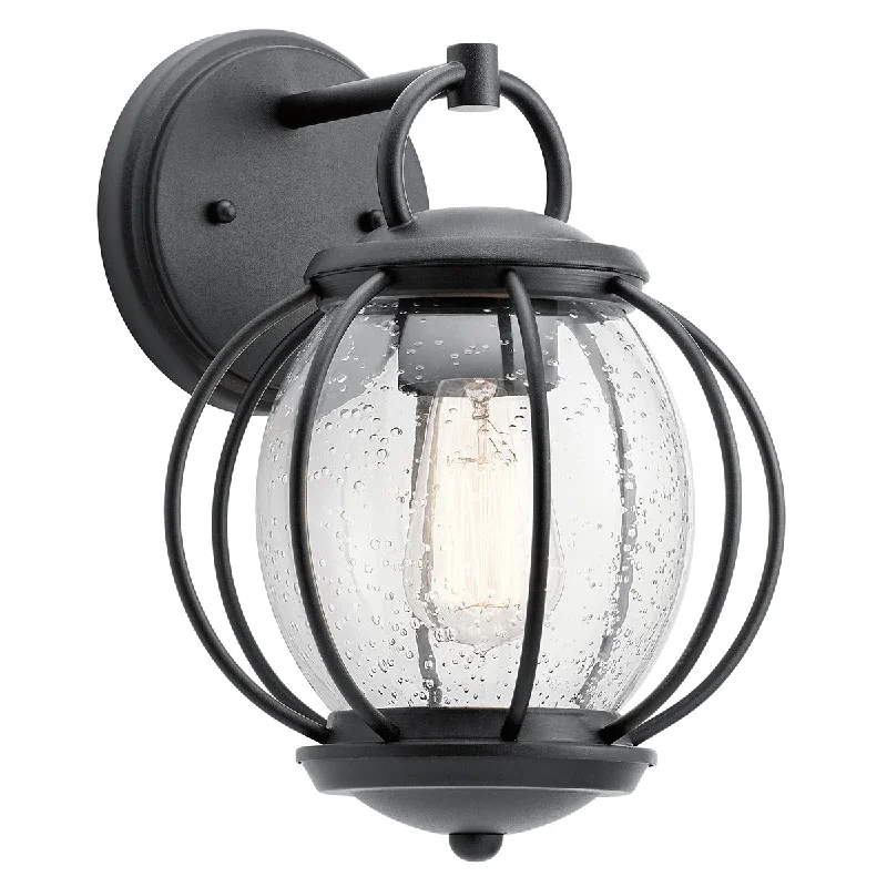 Track lighting for small apartmentsVandalia Wall Lantern – Textured Black Finish