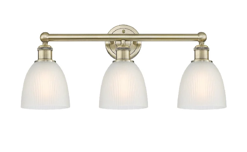 Industrial Ceiling - Mounted Lighting for Assembly PlantsEdison Three Light Bath Vanity