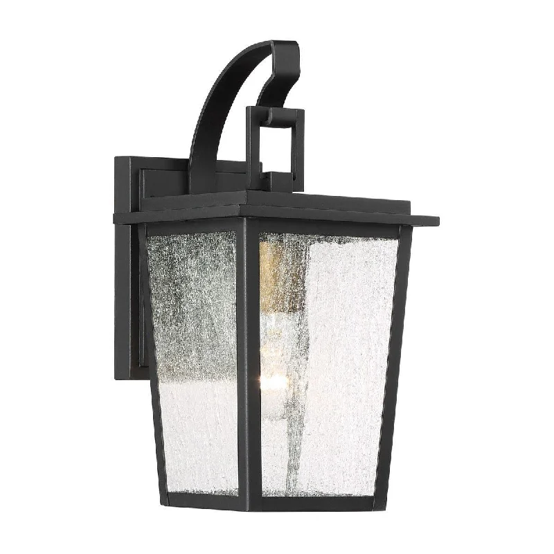 Durable Industrial Lighting for Harsh EnvironmentsCantebury 14 in. Outdoor Wall Lantern Black & Gold Finish