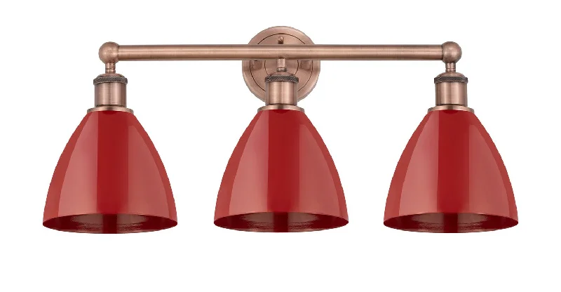 Industrial Ceiling - Mounted Lighting for Assembly PlantsEdison Three Light Bath Vanity