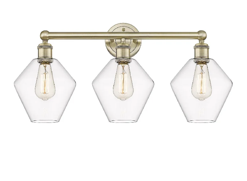Industrial Task Lighting for Precision WorkstationsDowntown Urban Three Light Bath Vanity