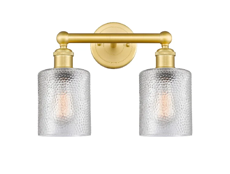 Dust - Resistant Industrial Lighting for Dirty WorkspacesEdison Two Light Bath Vanity