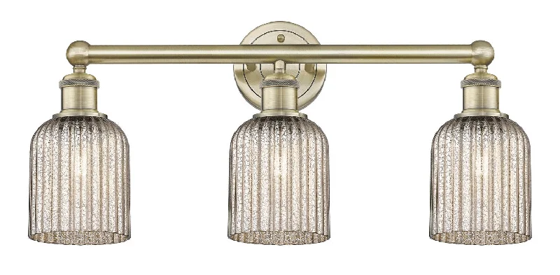 Industrial Lighting for Electronics ManufacturingEdison Three Light Bath Vanity