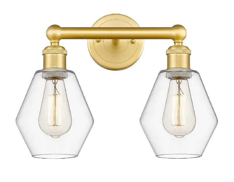 Industrial Task Lighting for Precision WorkstationsEdison Two Light Bath Vanity