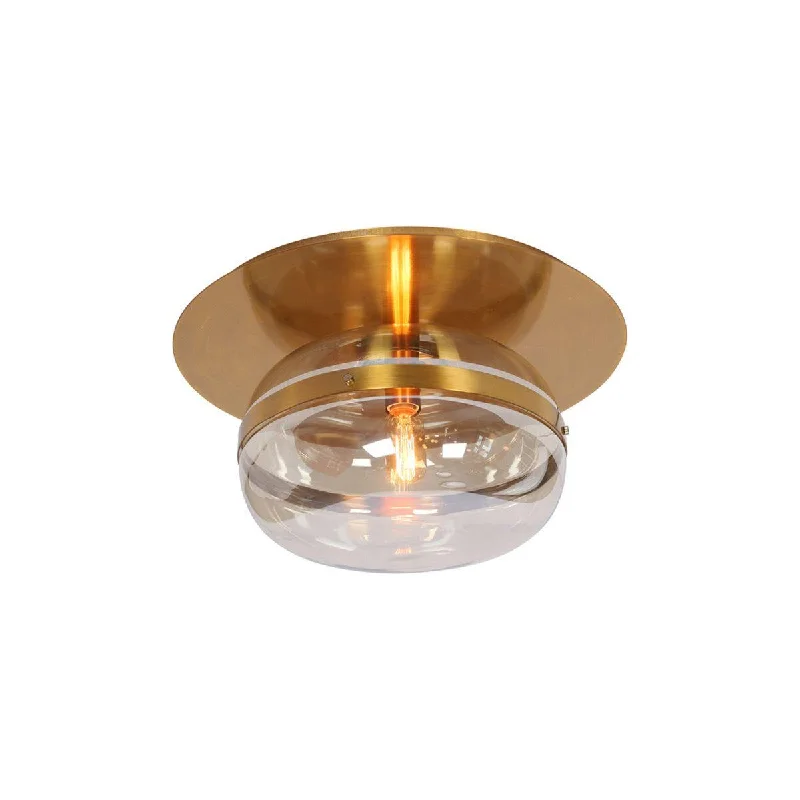 Energy - efficient track lighting fixturesNottingham 14" 1-Light Flush Mount