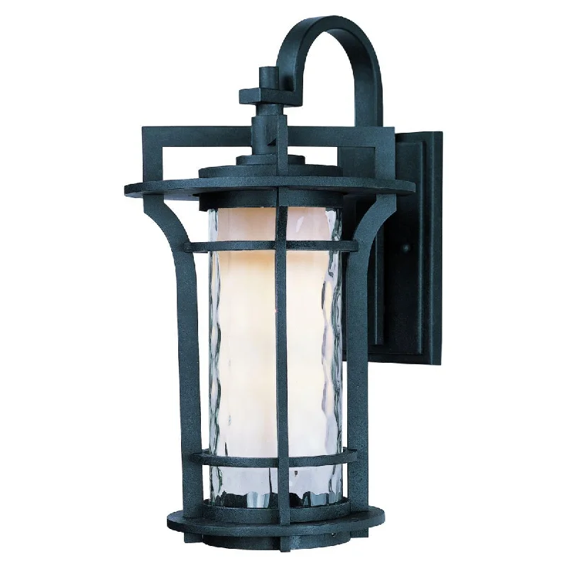 Industrial Pendant Lighting for Machine ShopsOakville 18 in. Outdoor Wall Light Black Finish