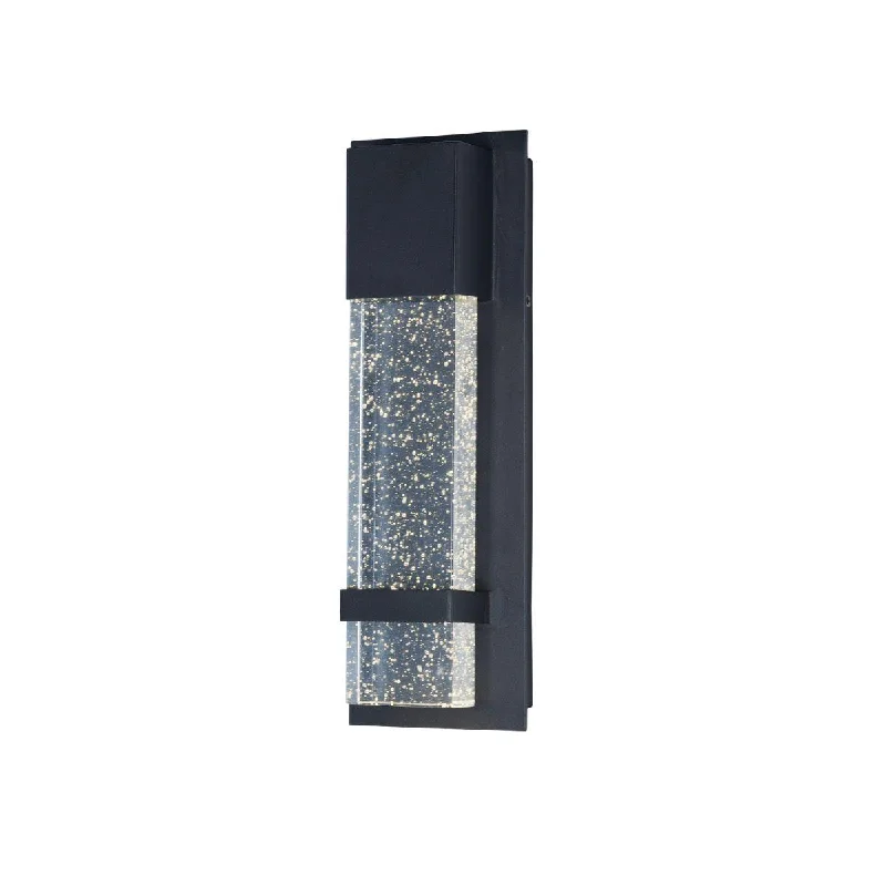 Industrial Lighting for Electronics ManufacturingCascade 14 in. LED Outdoor Wall Sconce 450 Lumens 3000K Black Finish
