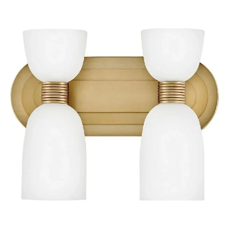White track lighting for a clean lookTallulah LED Vanity